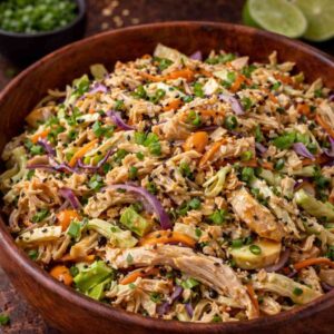 Peanut Lime Chicken Salad