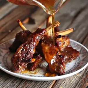 Mutton Ribs with Honey Glaze