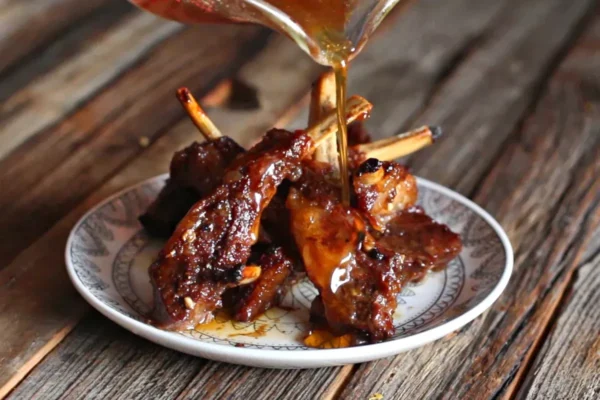 Mutton Ribs with Honey Glaze