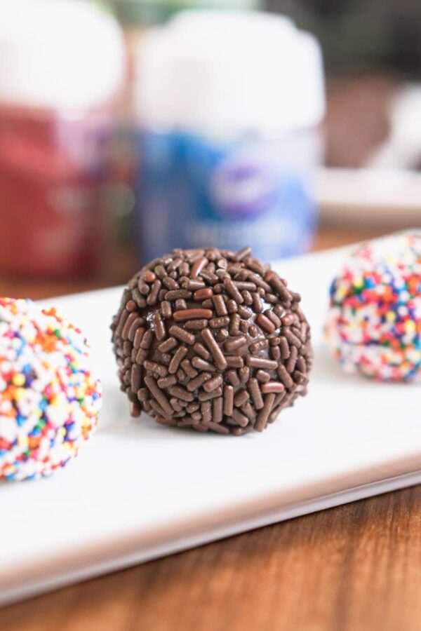 Chocolate Sprinkle Balls