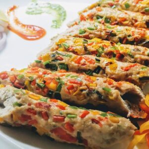 Mutton Gilafi Seekh Kabab