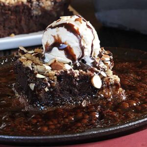 Brownie with Ice Cream