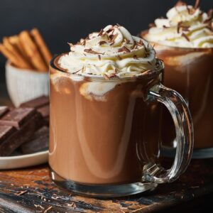 Creamy hot chocolate