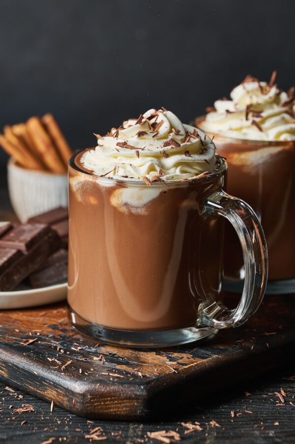 Creamy hot chocolate