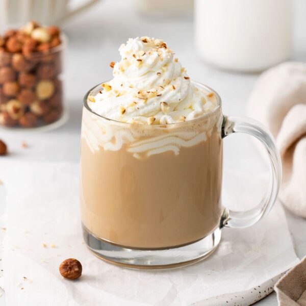 Hazelnut latte