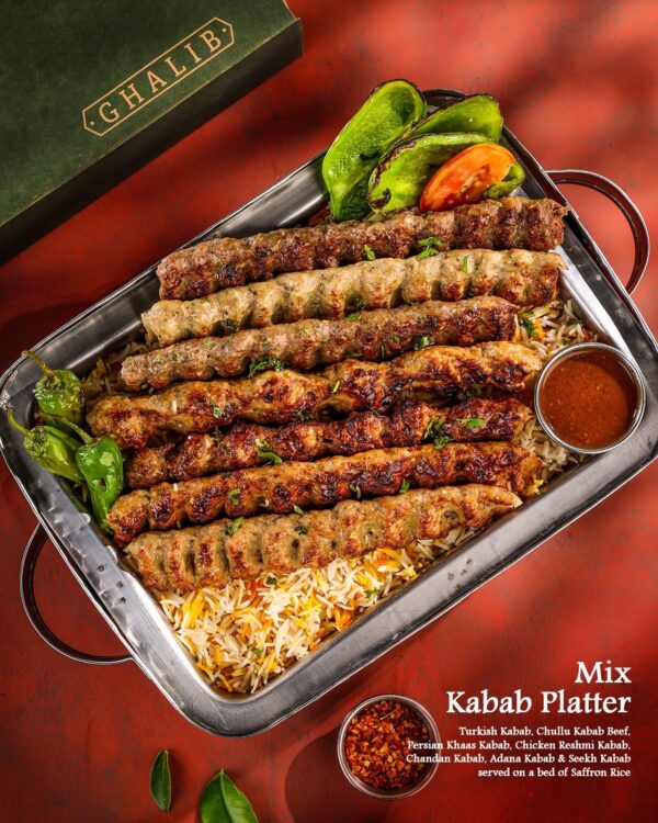 BBQ Kabab Platter